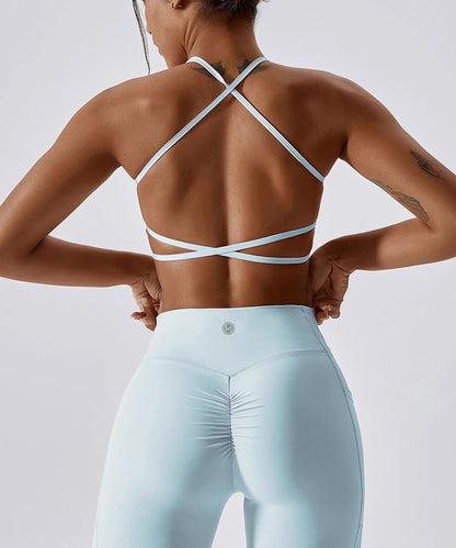 Criss Cross Sports Bra