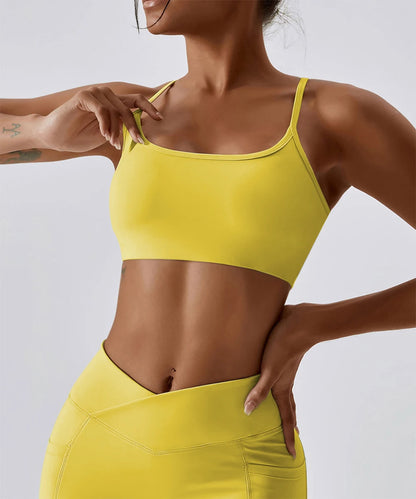 Criss Cross Sports Bra