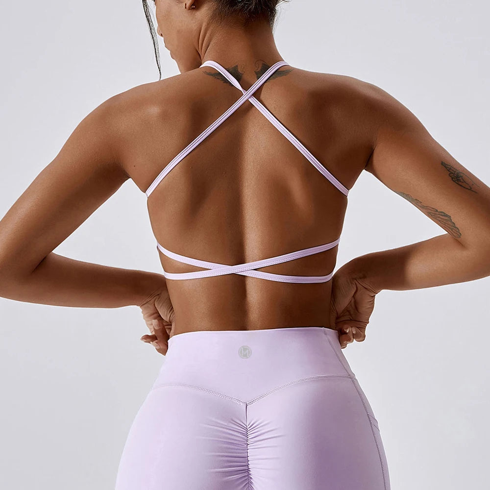 Criss Cross Sports Bra