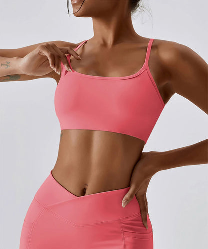 Criss Cross Sports Bra