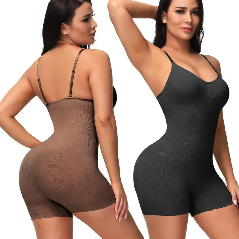 Mid-Thigh Seamless Bodysuit