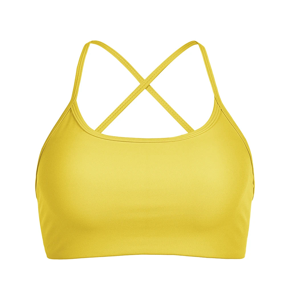 Criss Cross Sports Bra