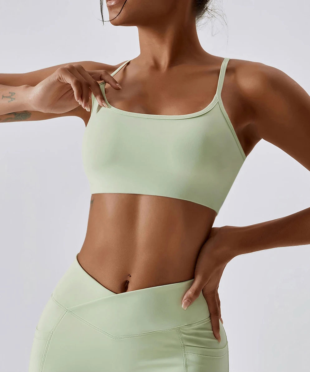 Criss Cross Sports Bra