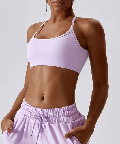 Criss Cross Sports Bra